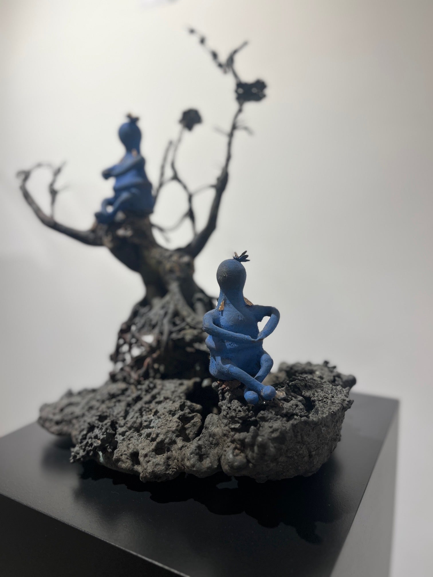 Cobalt forest 1/1 massief brons
