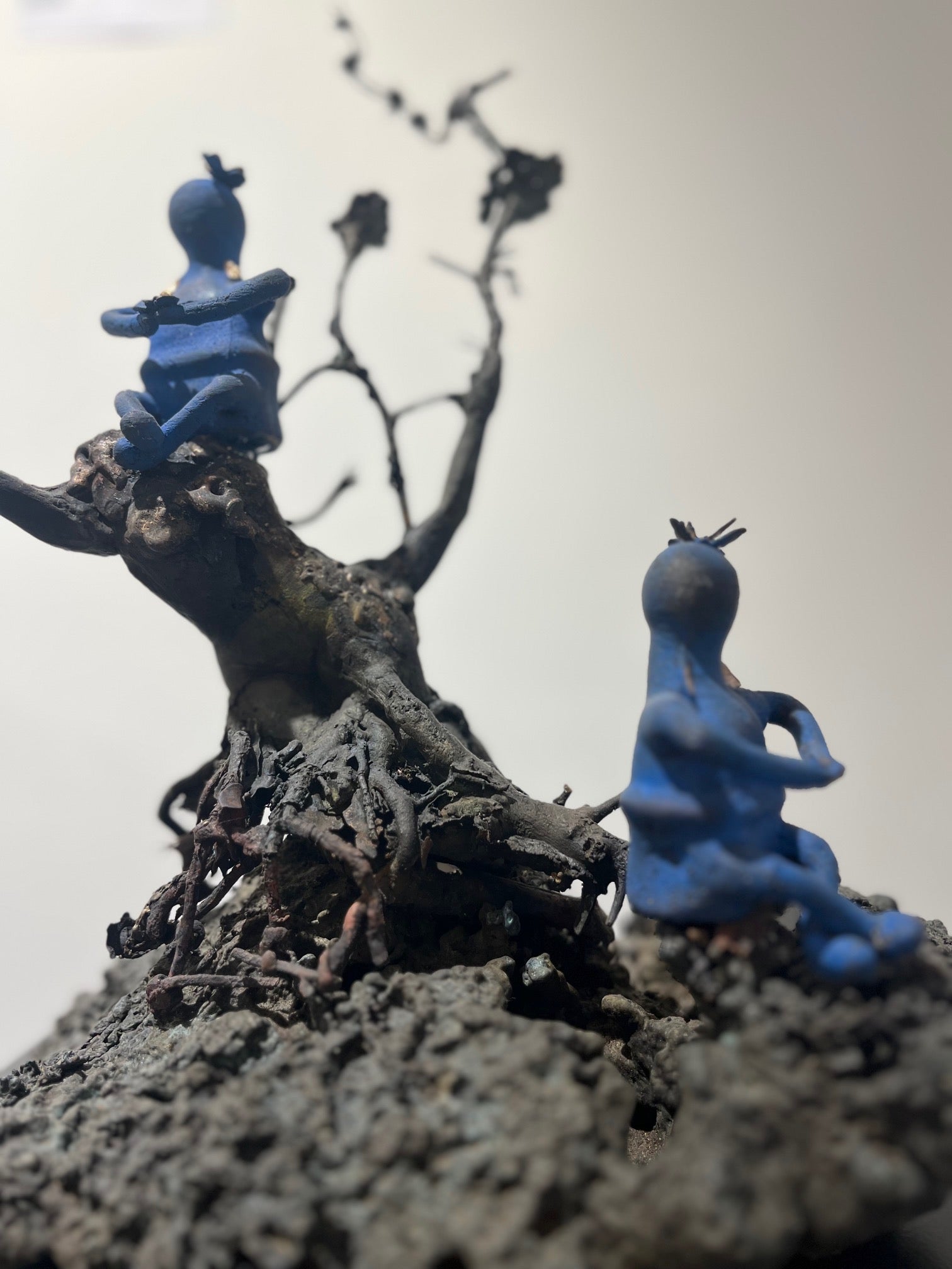 Cobalt forest 1/1 massief brons